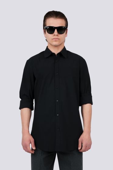 پیراهن آستین بلند ساده