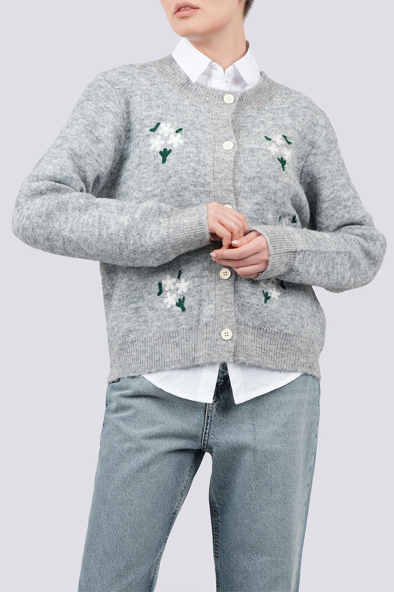 ژاکت بافت طرحدار