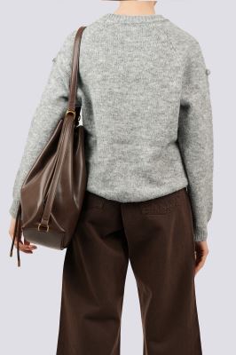 بافت آستین بلند طرحدار