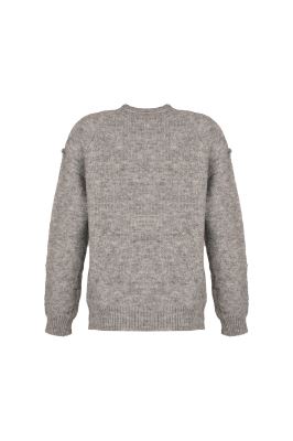 بافت آستین بلند طرحدار