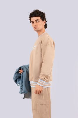 سوئیشرت یقه گرد چاپی