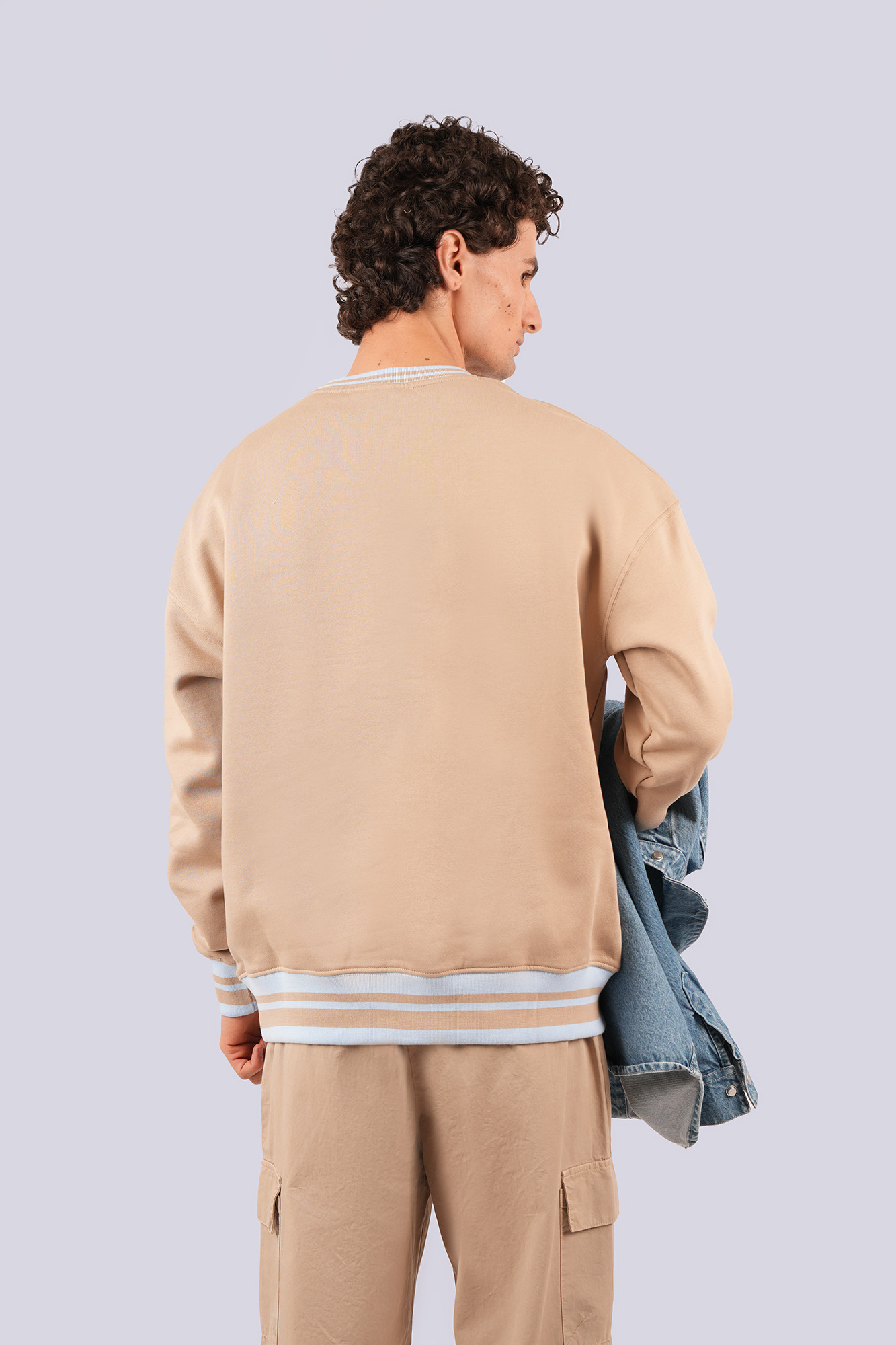 سوئیشرت یقه گرد چاپی