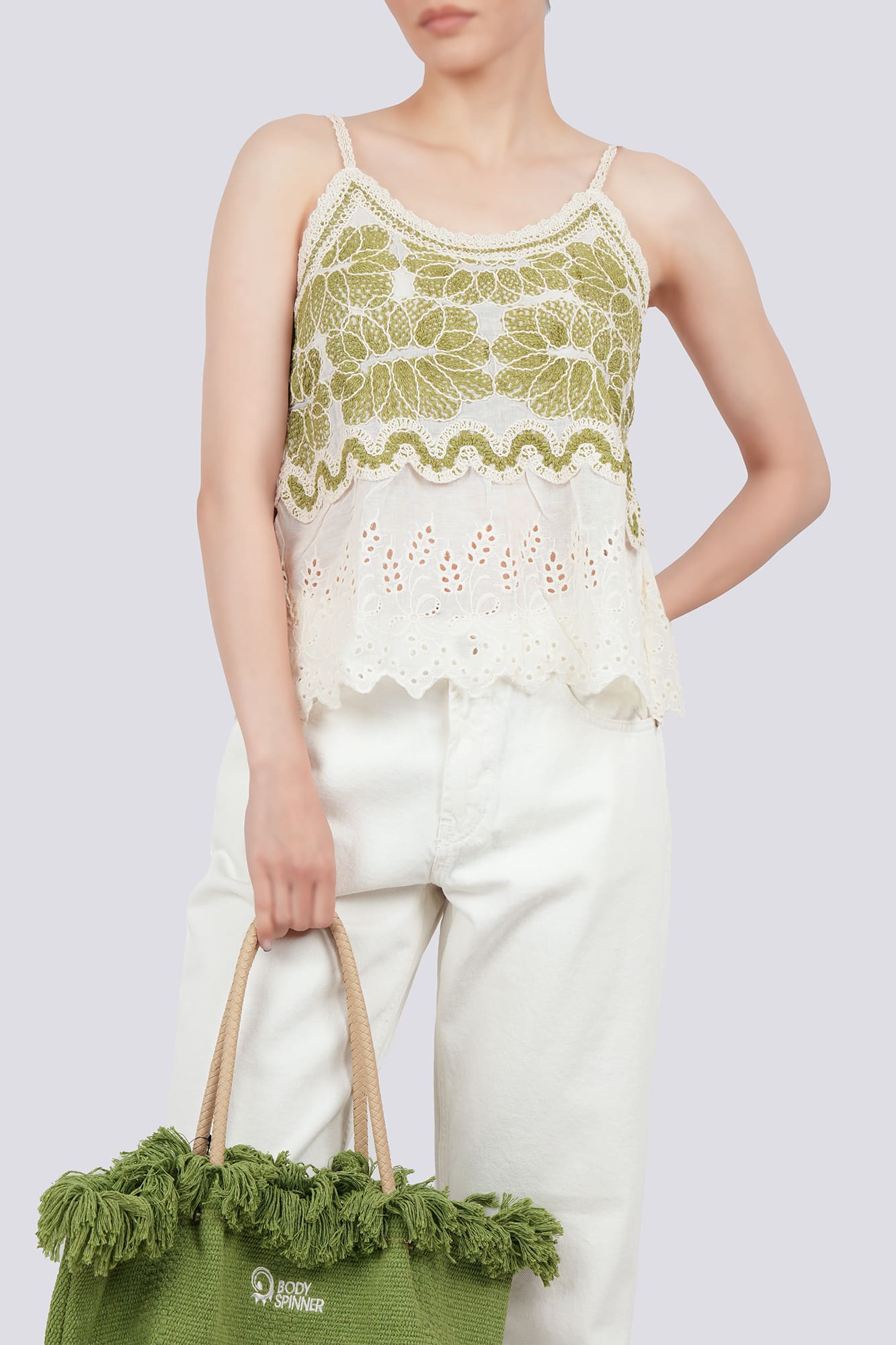 تاپ پیراهنی طرحدار