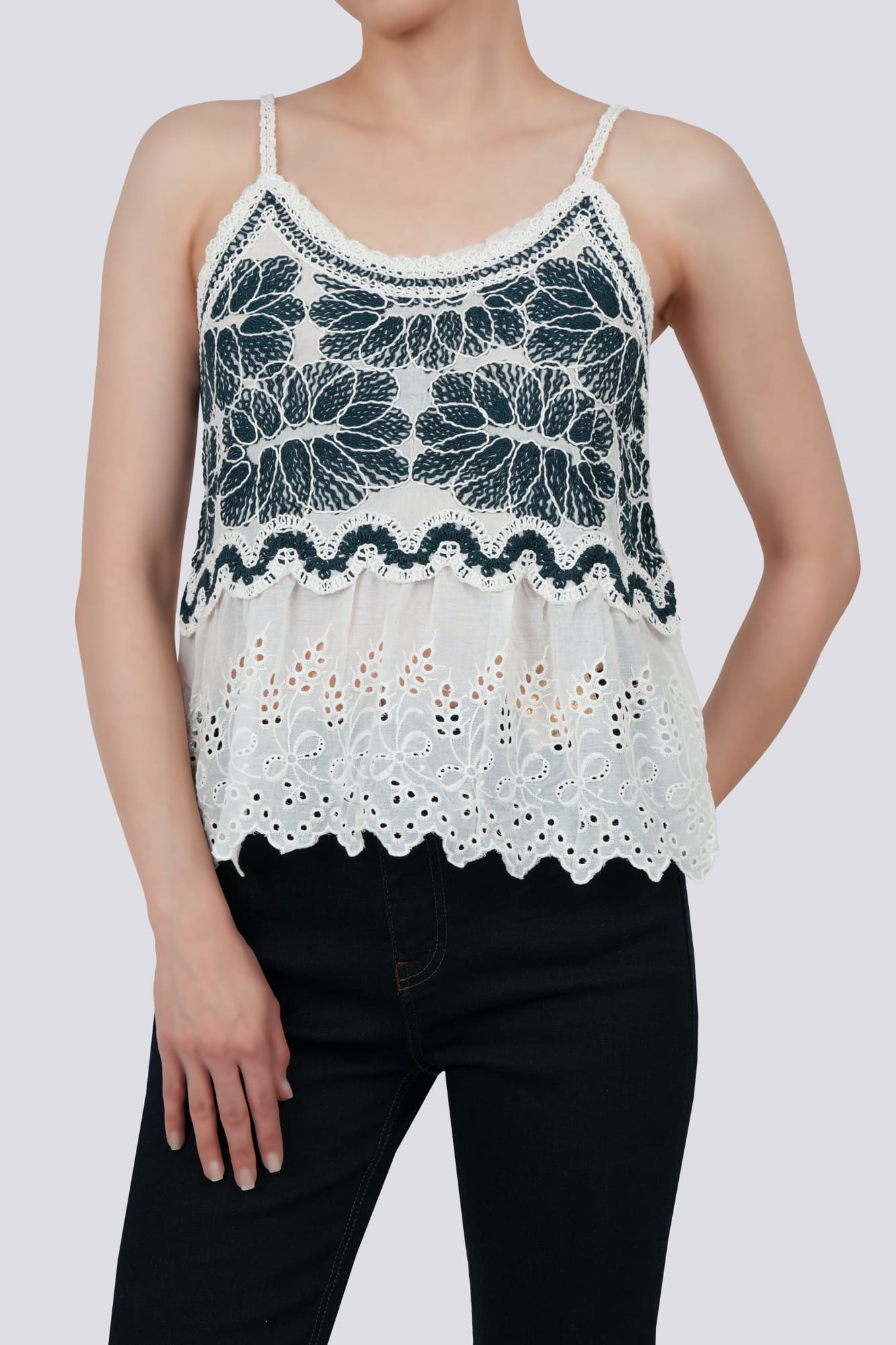 تاپ پیراهنی طرحدار