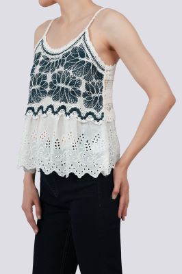 تاپ پیراهنی طرحدار