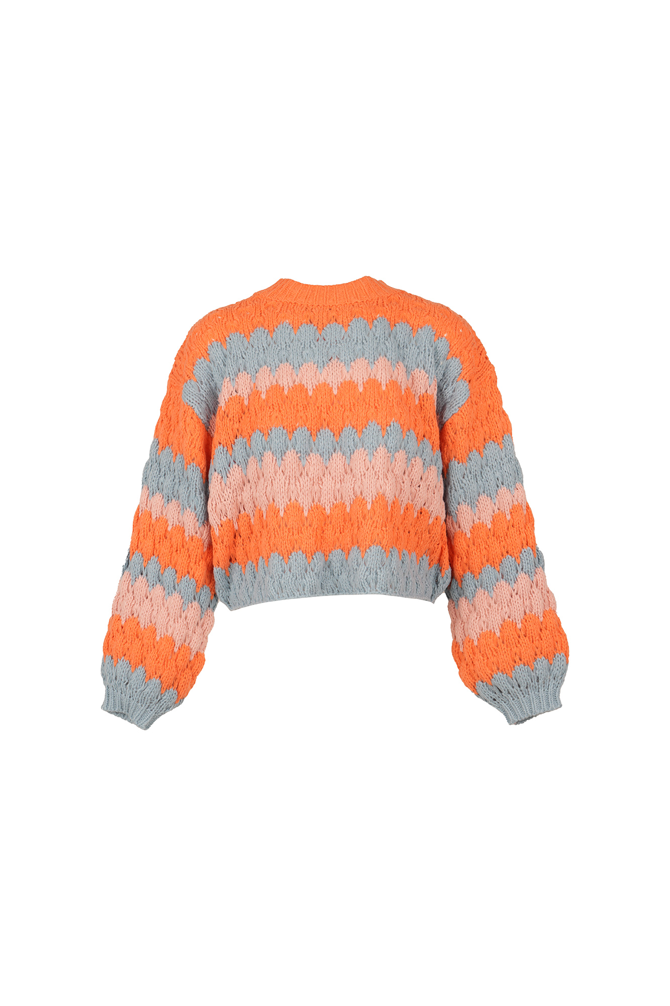 بافت آستین بلند طرحدار