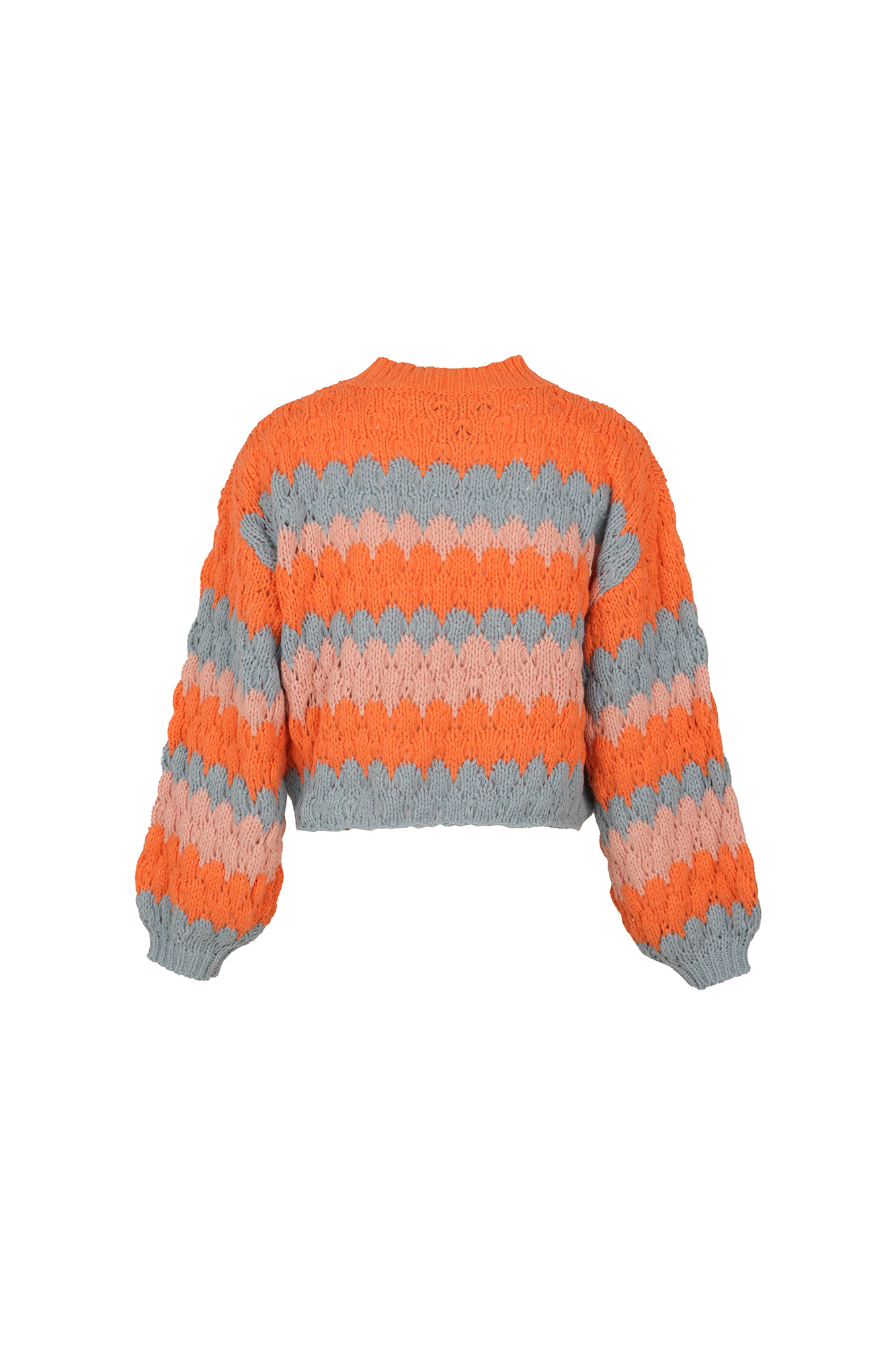 بافت آستین بلند طرحدار