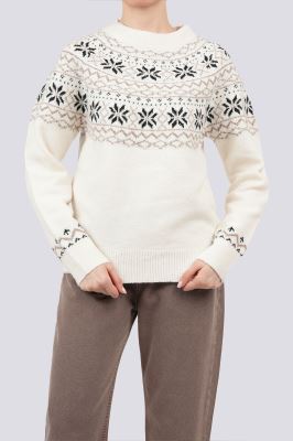 بافت آستین بلند طرحدار