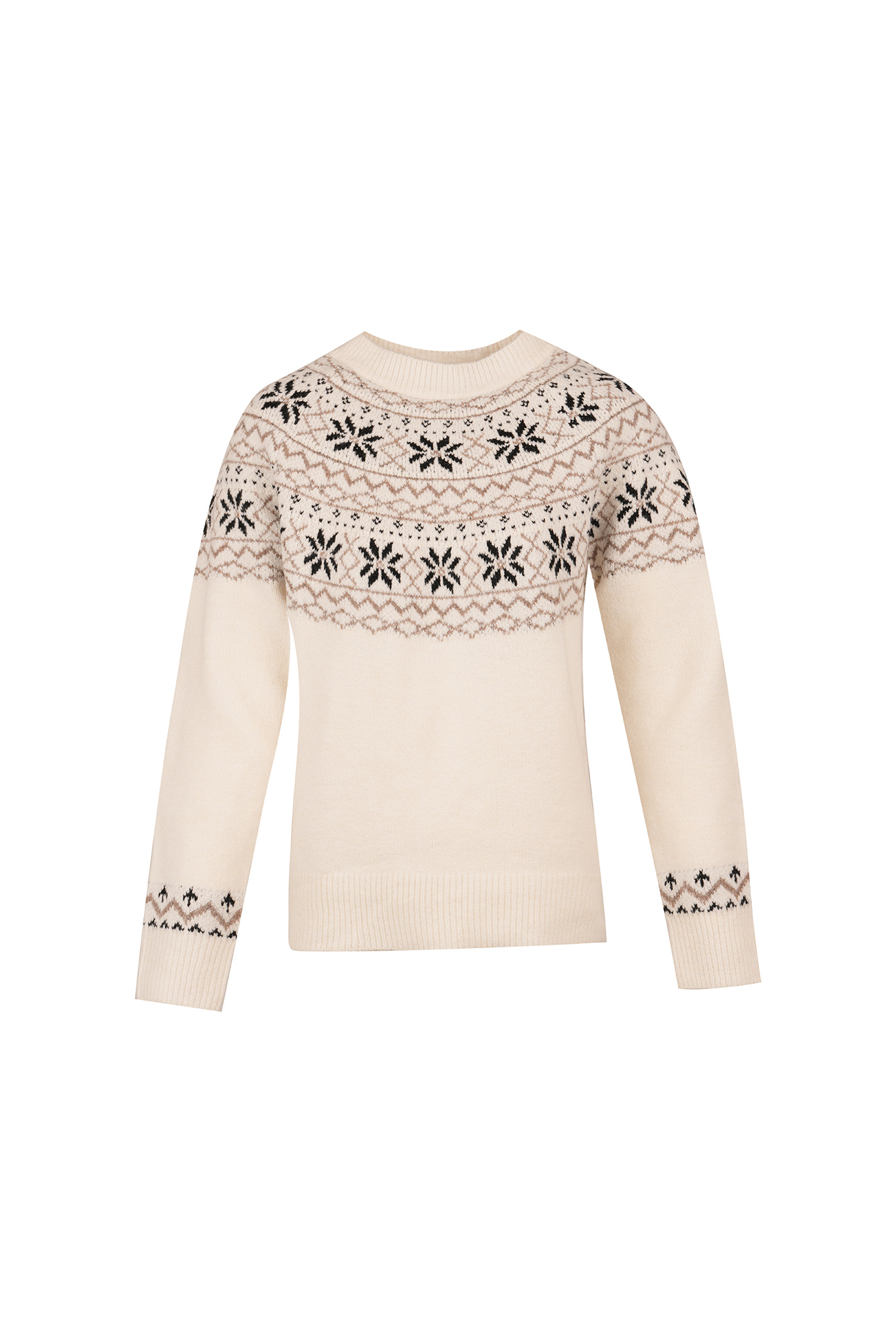 بافت آستین بلند طرحدار