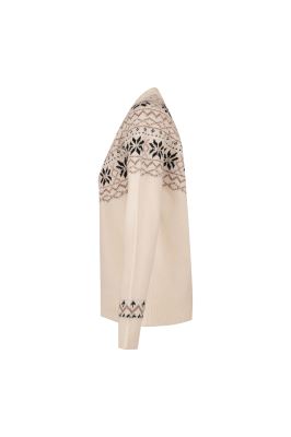 بافت آستین بلند طرحدار