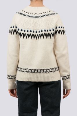 بافت آستین بلند طرحدار