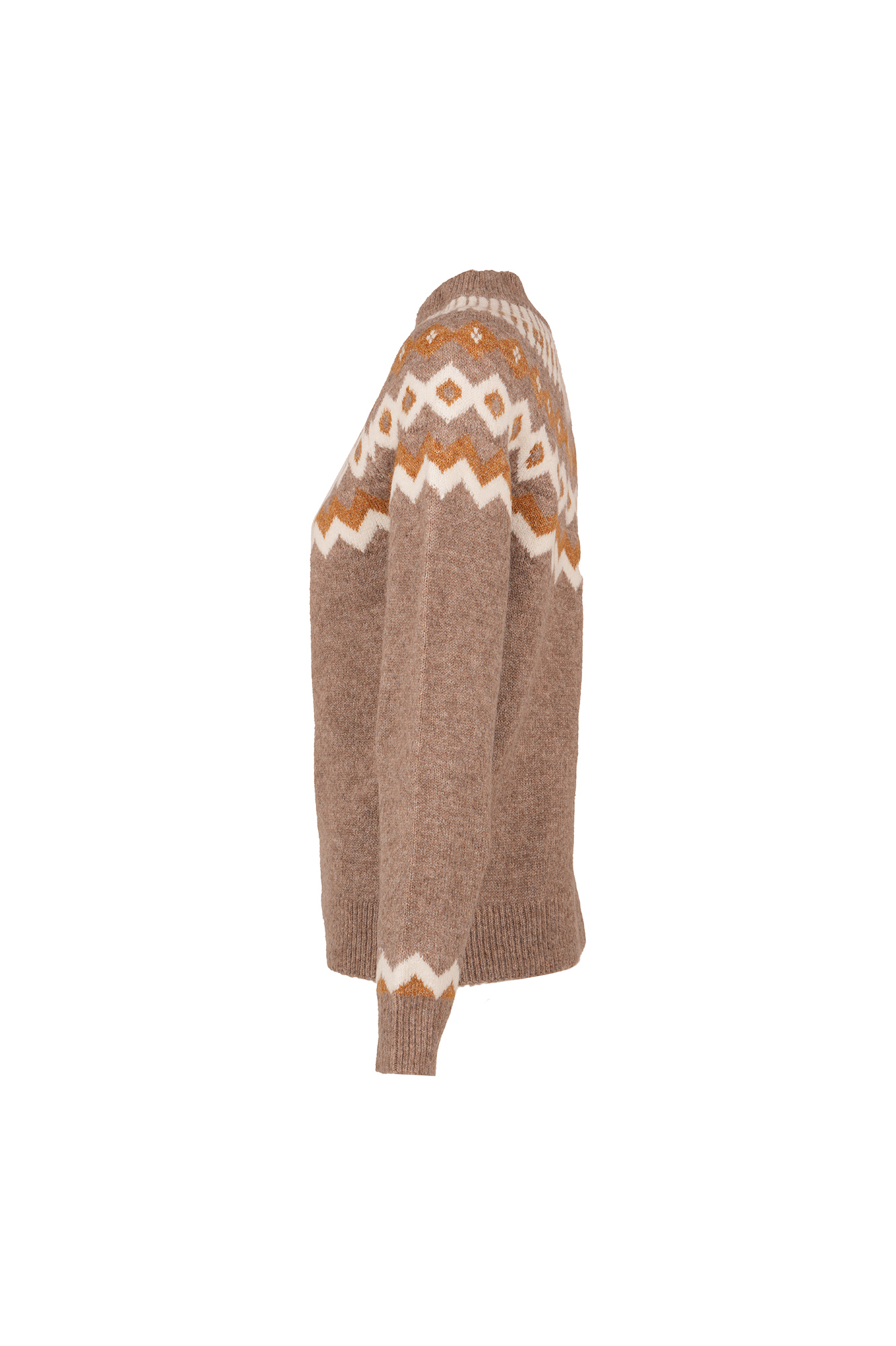 بافت آستین بلند طرحدار