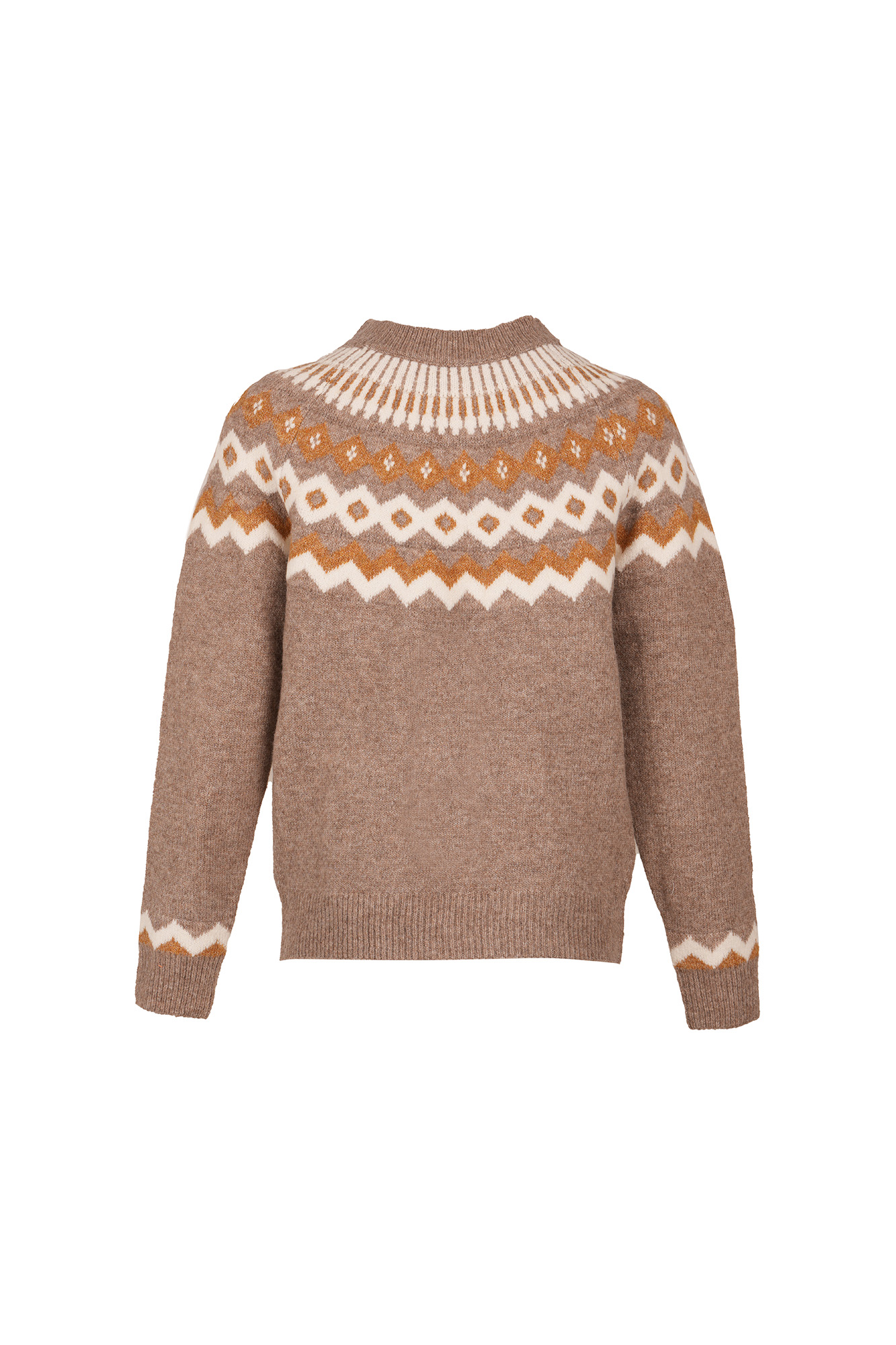 بافت آستین بلند طرحدار