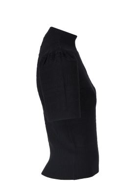 بلوز آستین کوتاه بافت