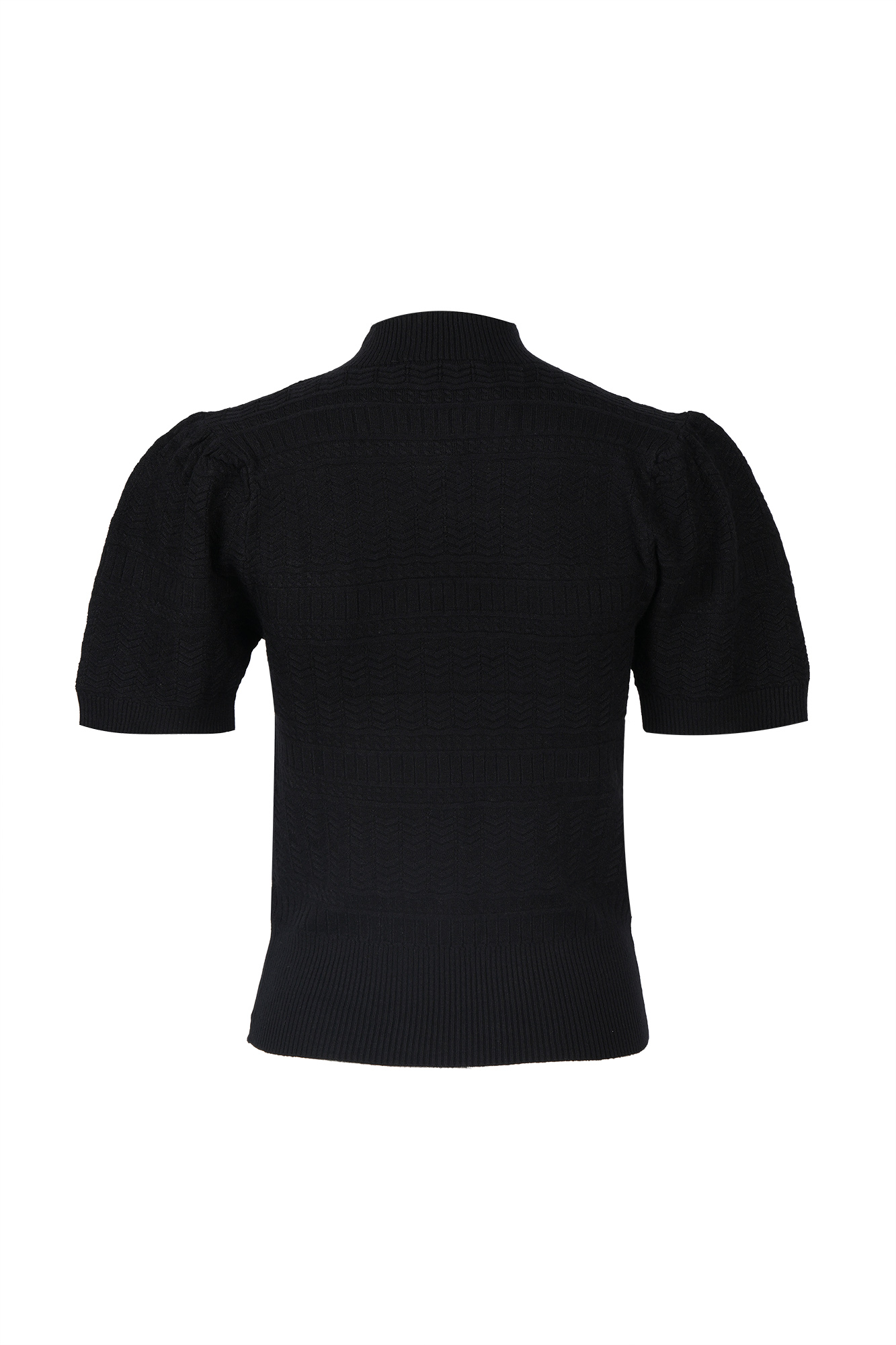 بلوز آستین کوتاه بافت