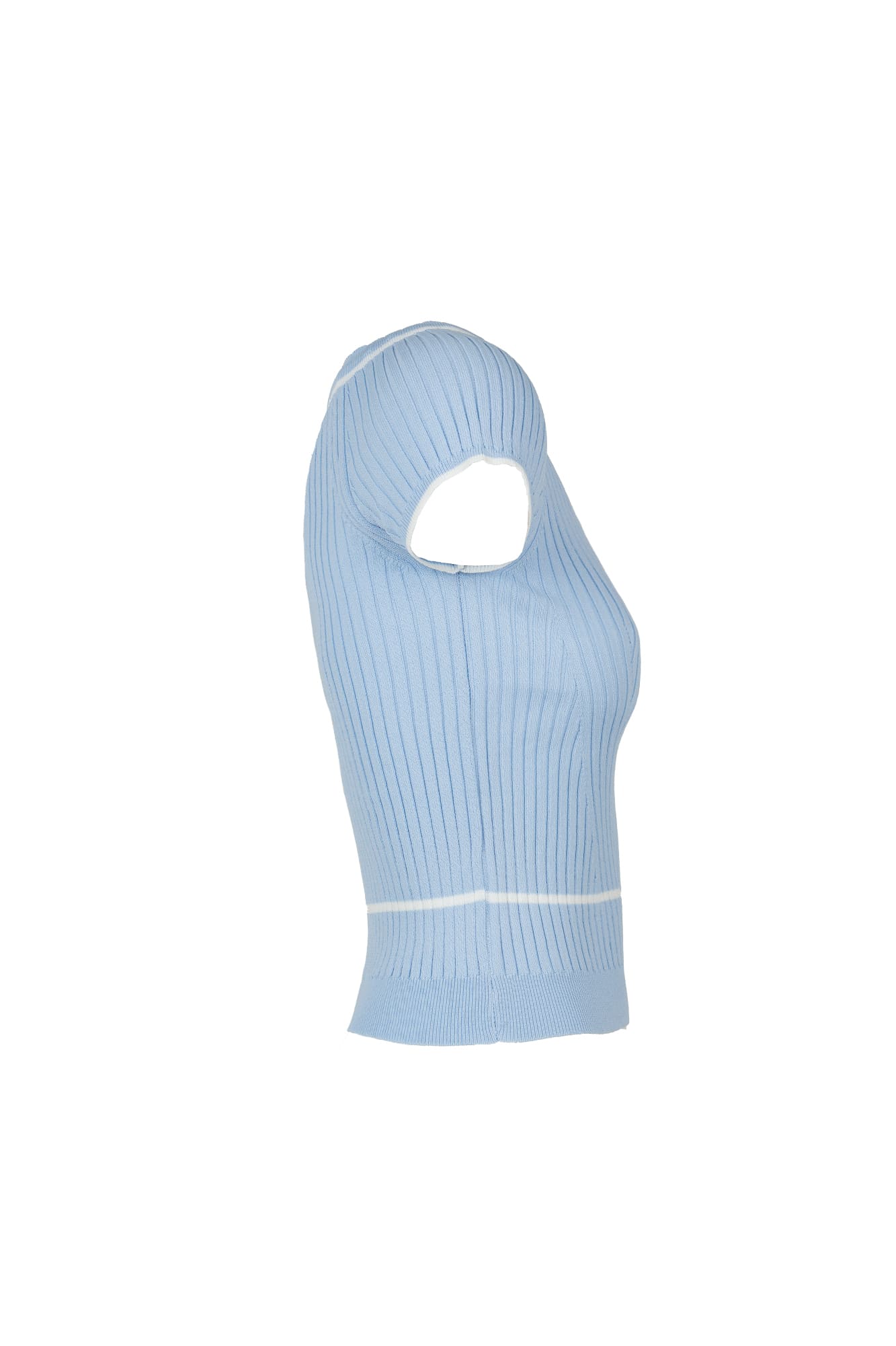 بلوز آستین کوتاه بافت