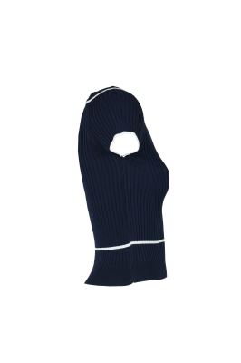 بلوز آستین کوتاه بافت