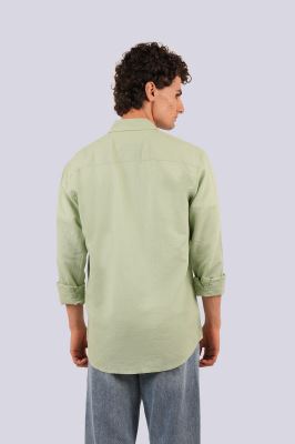 پیراهن آستین بلند لینن