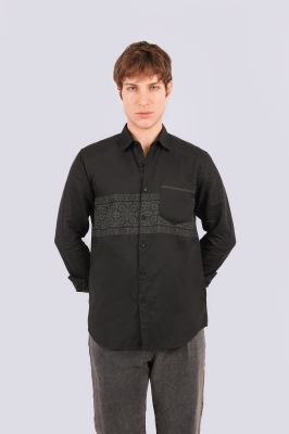 پیراهن آستین بلند لینن