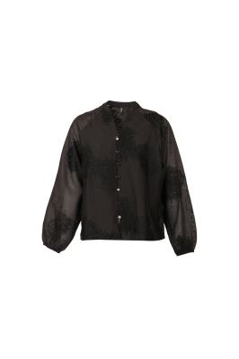 شومیز آستین بلند حریر