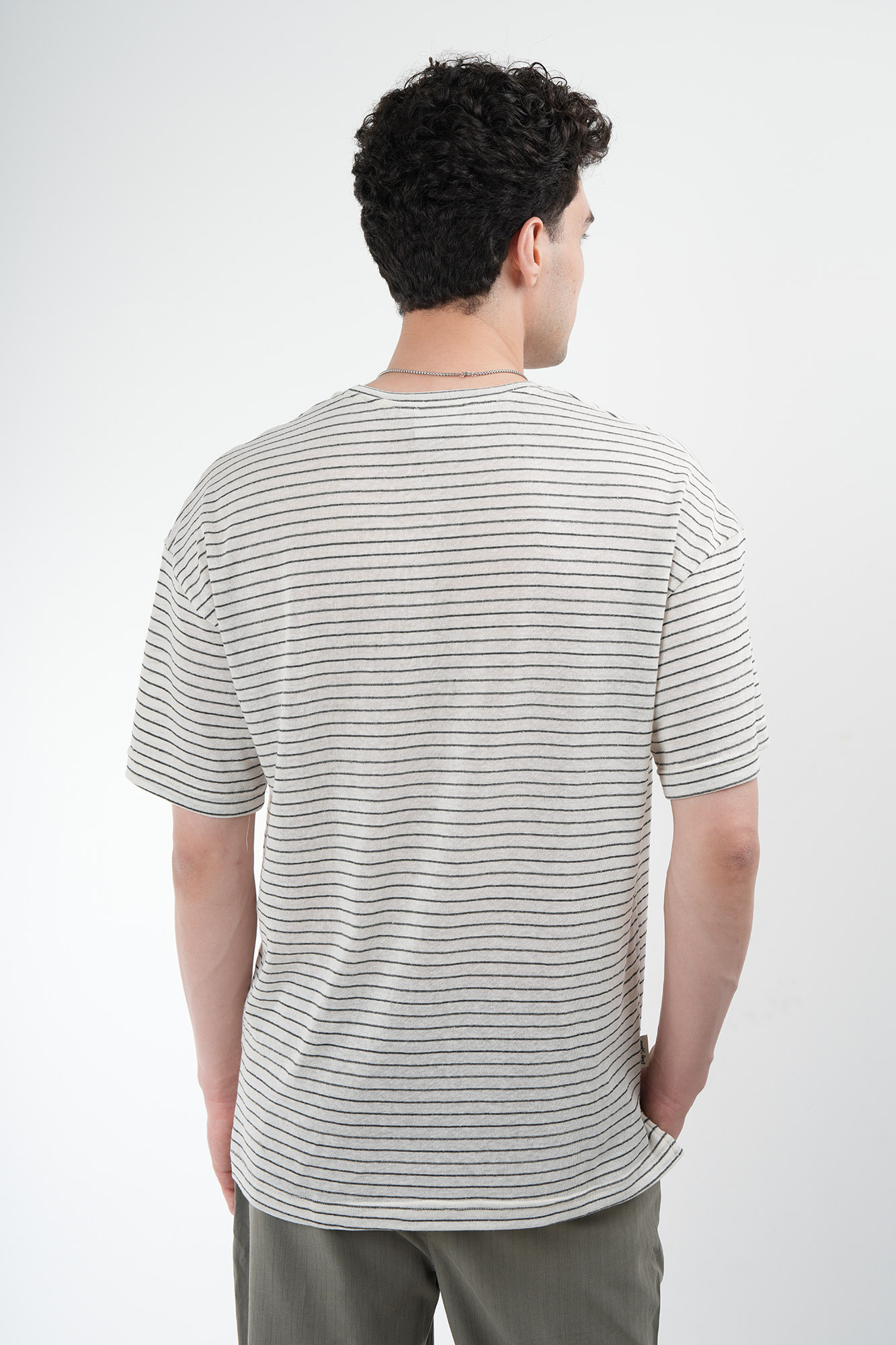 تیشرت آستین کوتاه راه راه