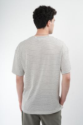 تیشرت آستین کوتاه راه راه