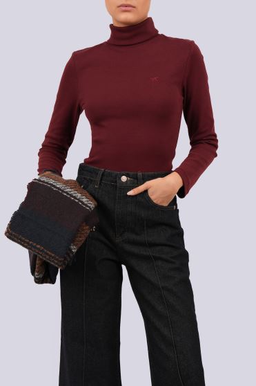 تیشرت آستین بلند گلدوزی