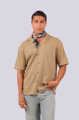 پیراهن آستین کوتاه راه راه