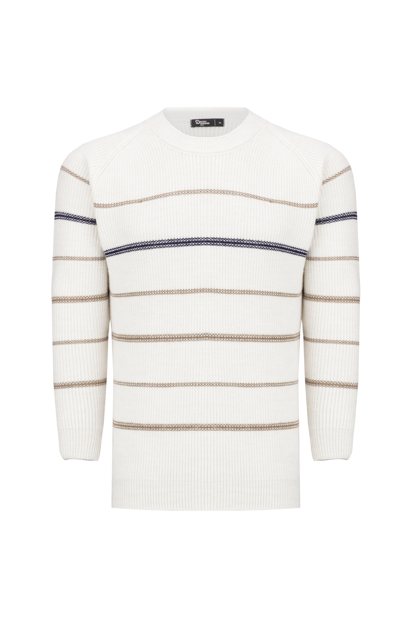 بافت آستین بلند راه راه