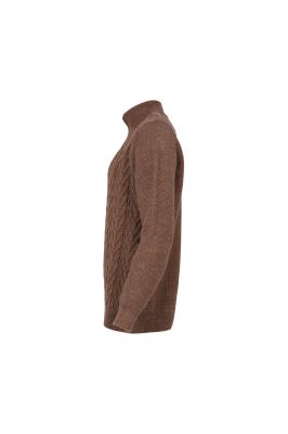 بافت نیم زیپ طرحدار