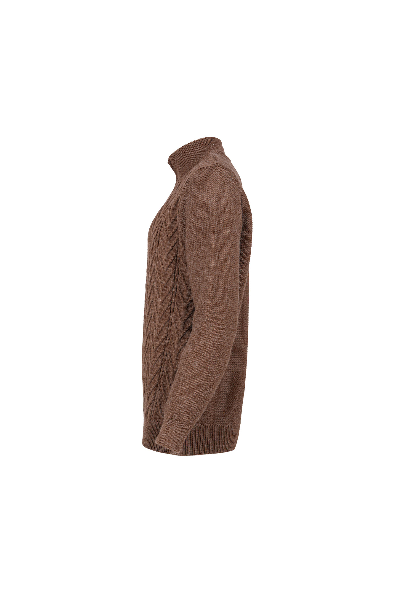 بافت نیم زیپ طرحدار