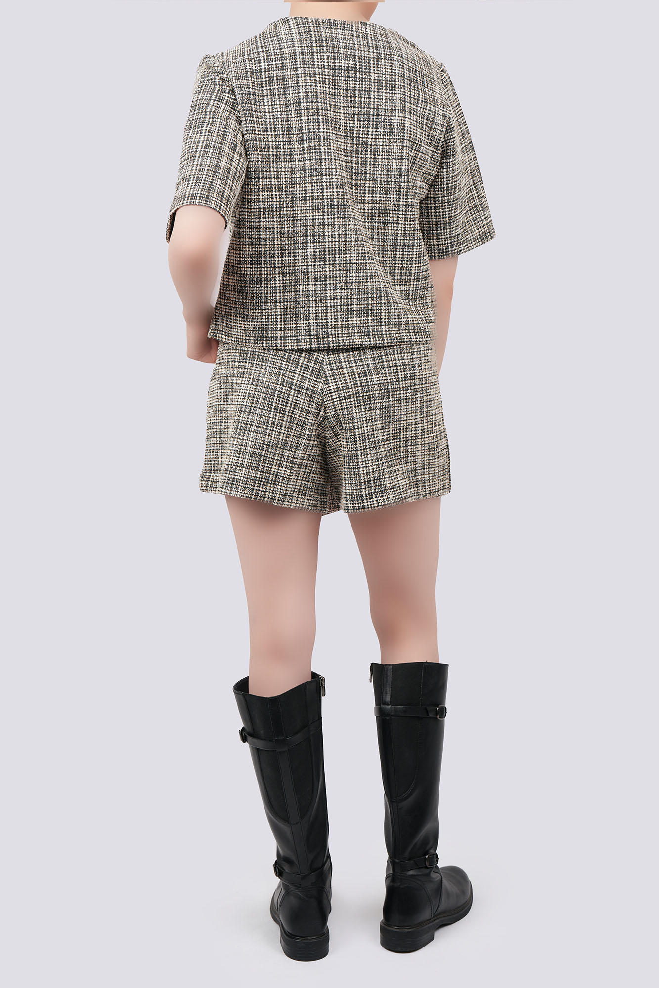 بلوز آستین کوتاه بوکله