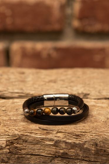 دستبند چرمی