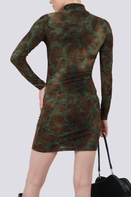 پیراهن زنانه کوتاه ریون