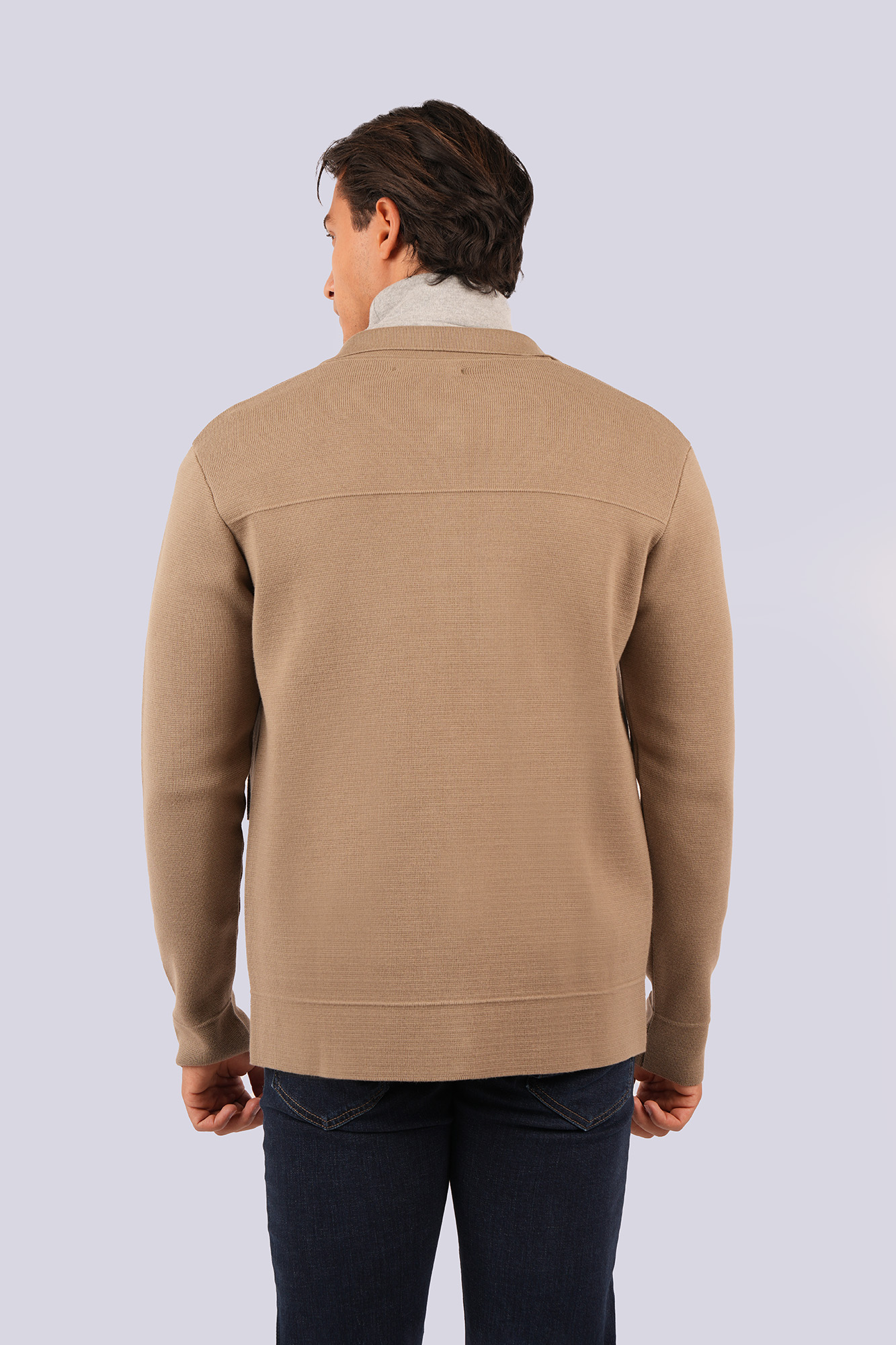 ژاکت بافت طرحدار