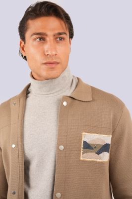 ژاکت بافت طرحدار