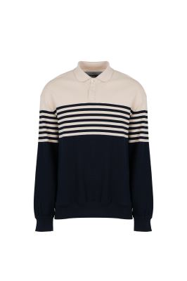 پولوشرت آستین بلند راه راه