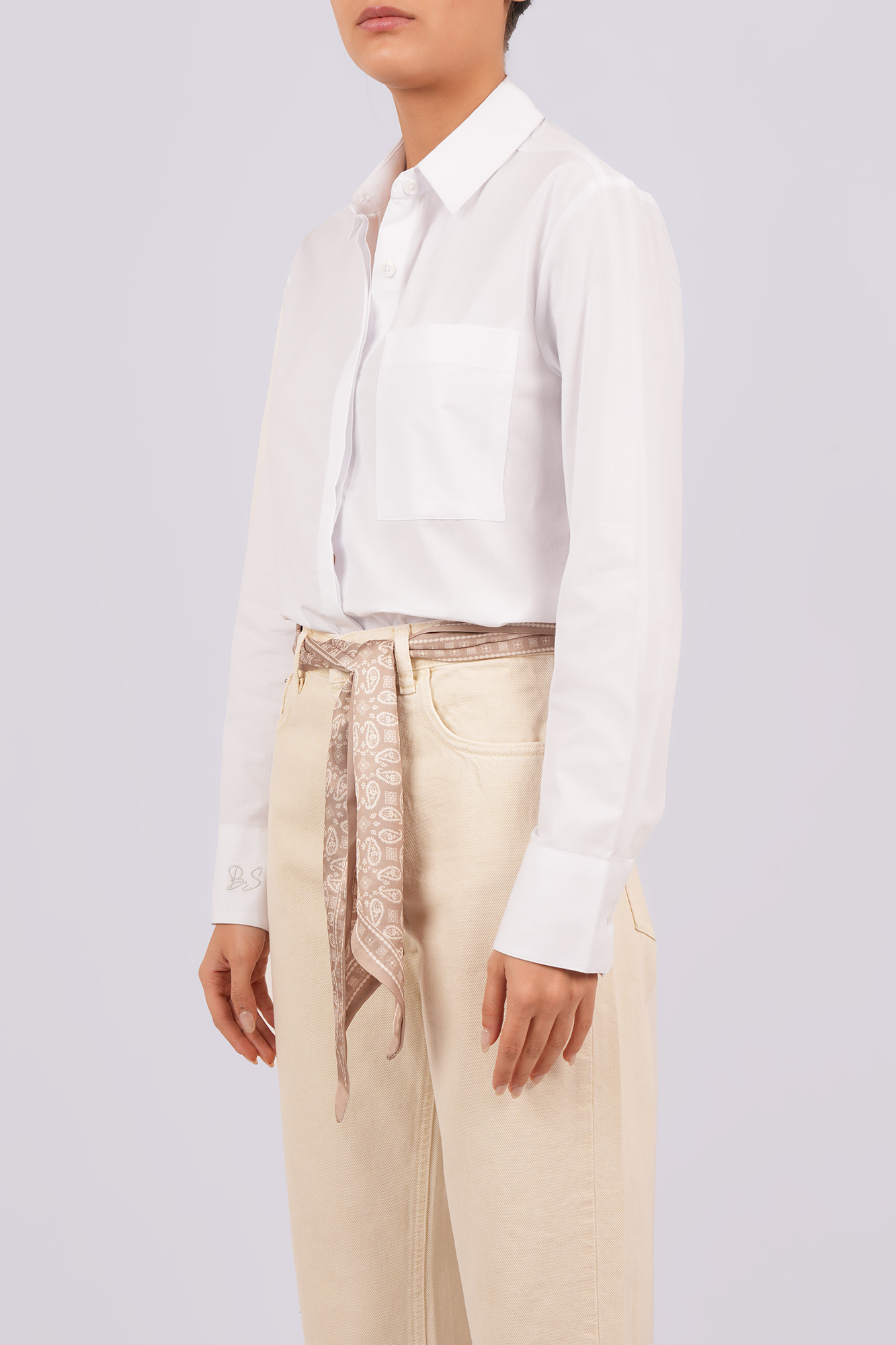 شومیز آستین بلند ساده