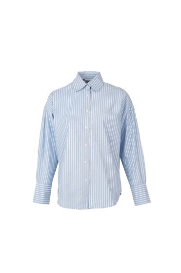 شومیز آستین بلند راه راه