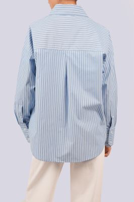 شومیز آستین بلند راه راه