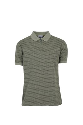 پولوشرت آستین کوتاه طرحدار