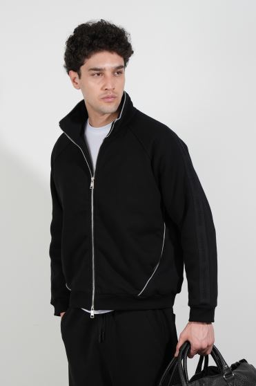 سوئیشرت تمام زیپ ساده