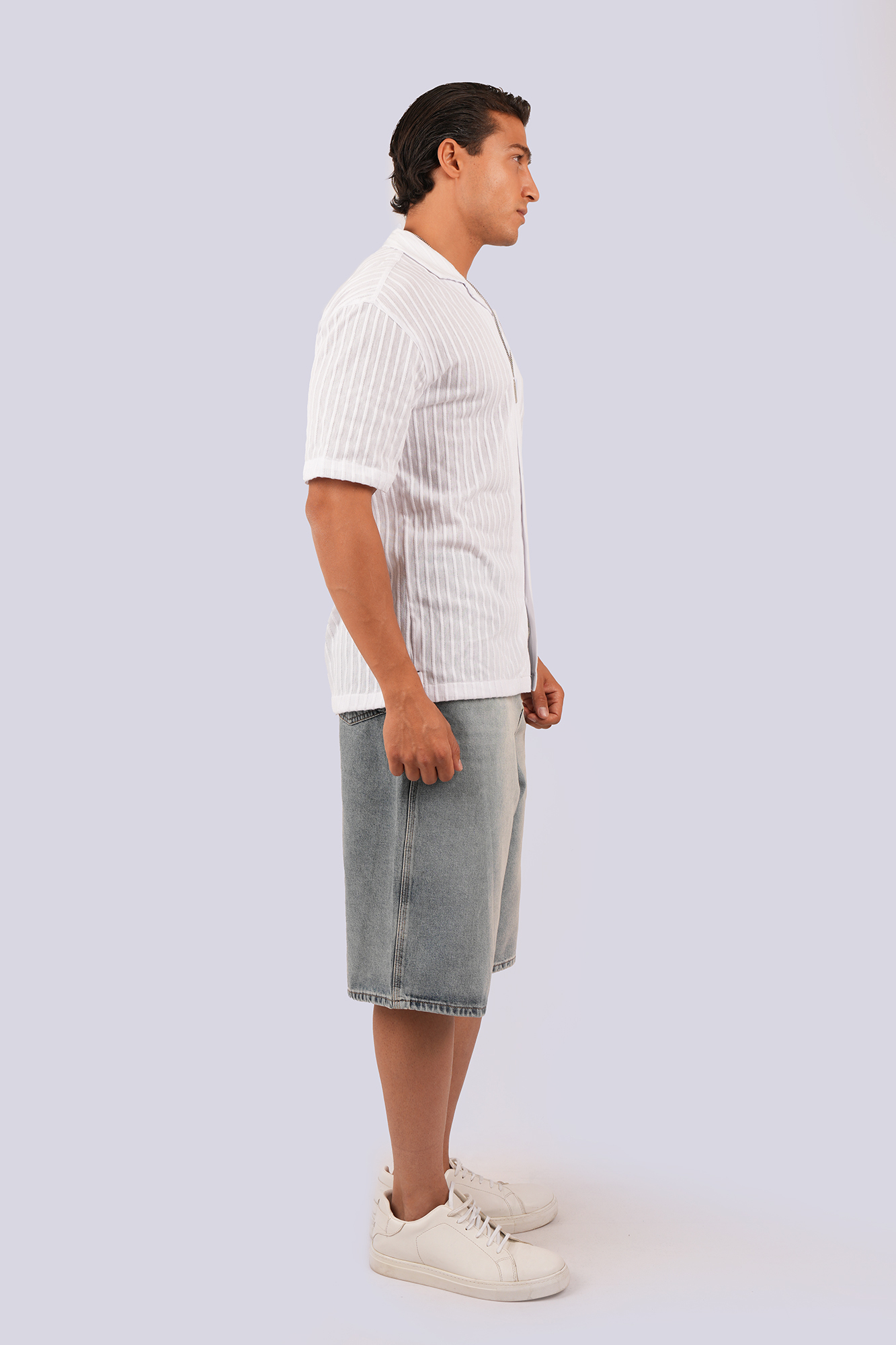 شلوارک جین ساده