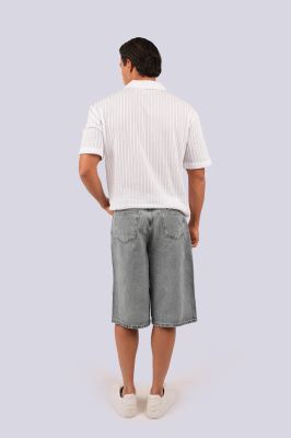 شلوارک جین ساده