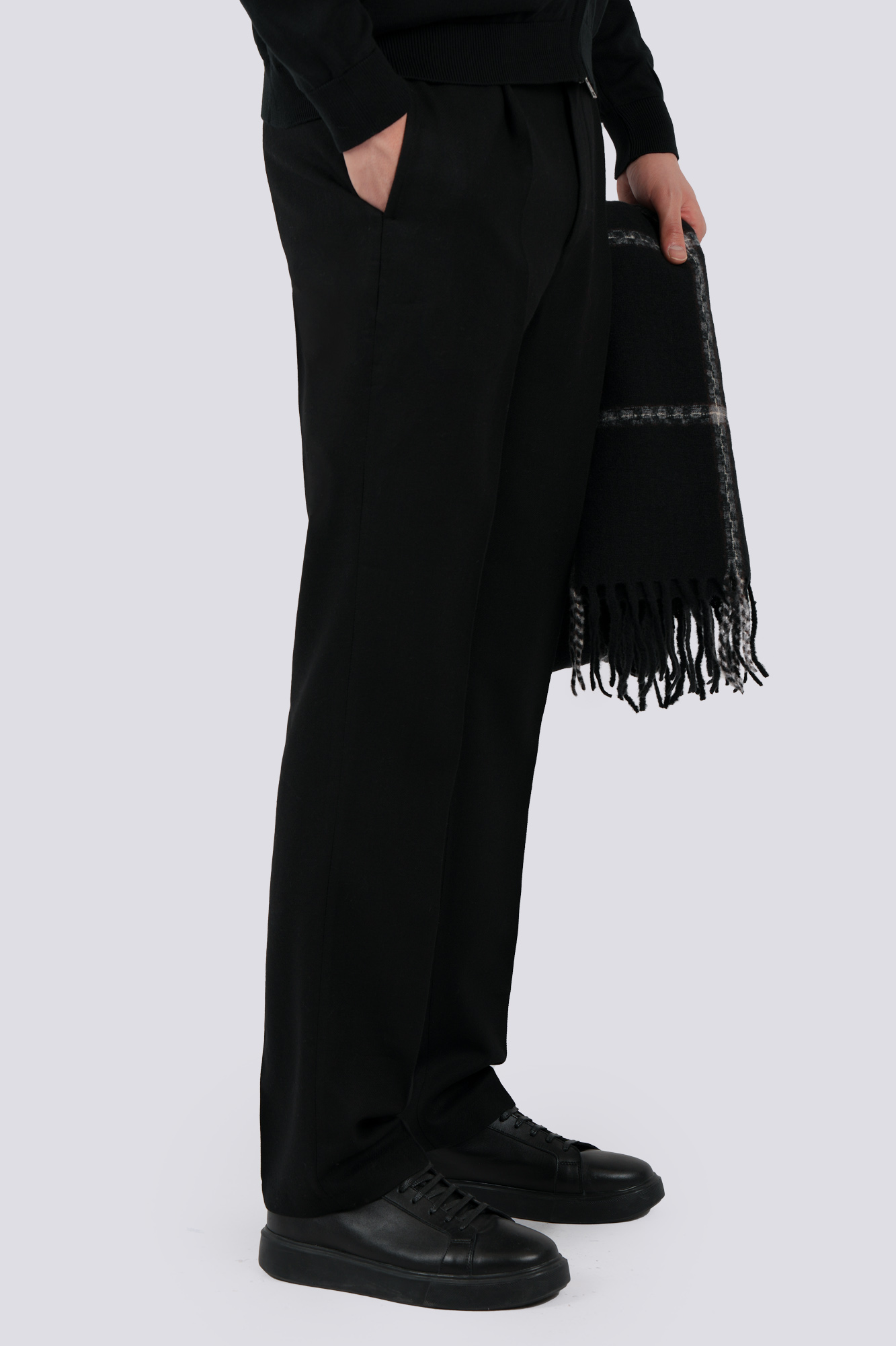 شلوار پارچه ای پشمی