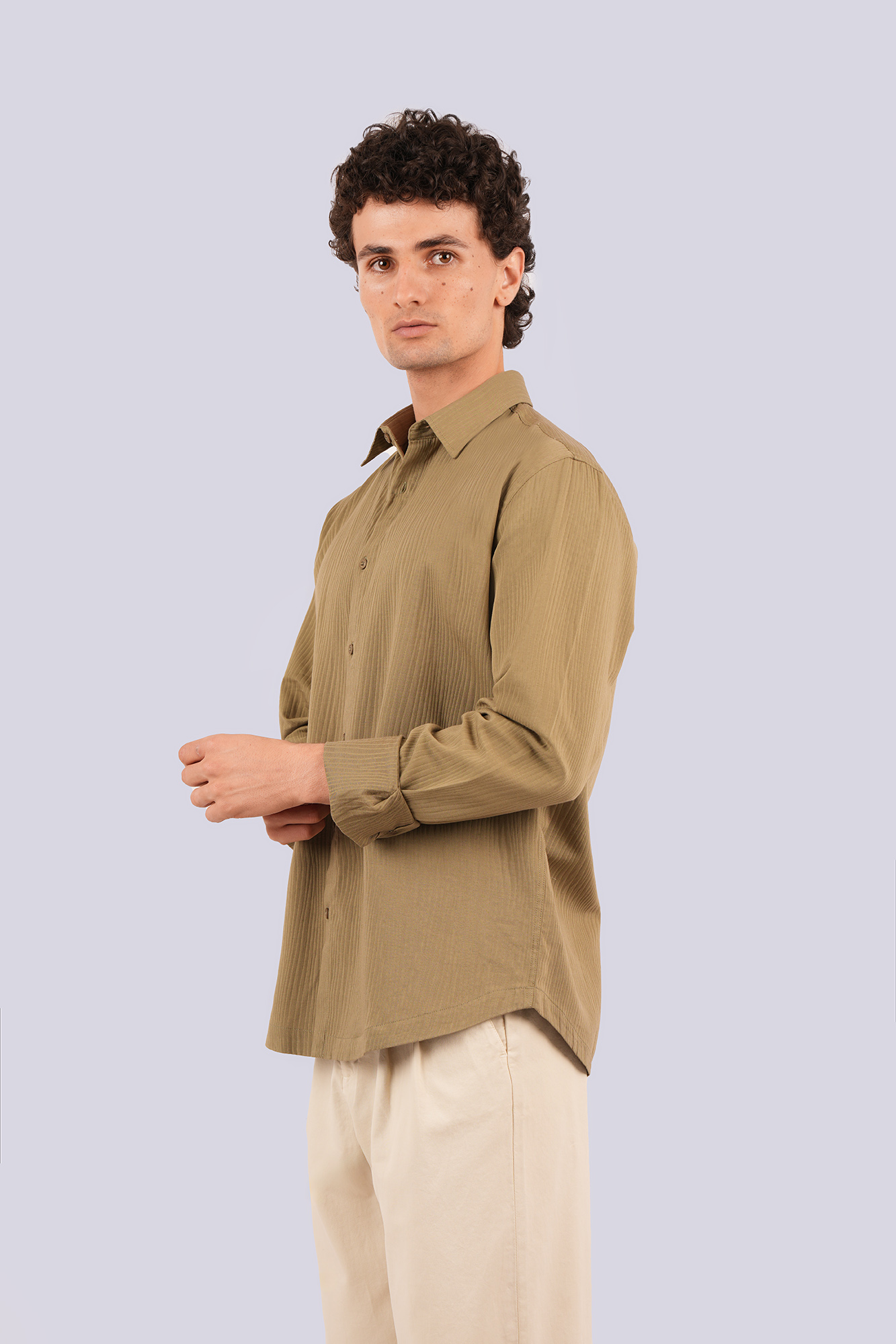 پیراهن آستین بلند ساده