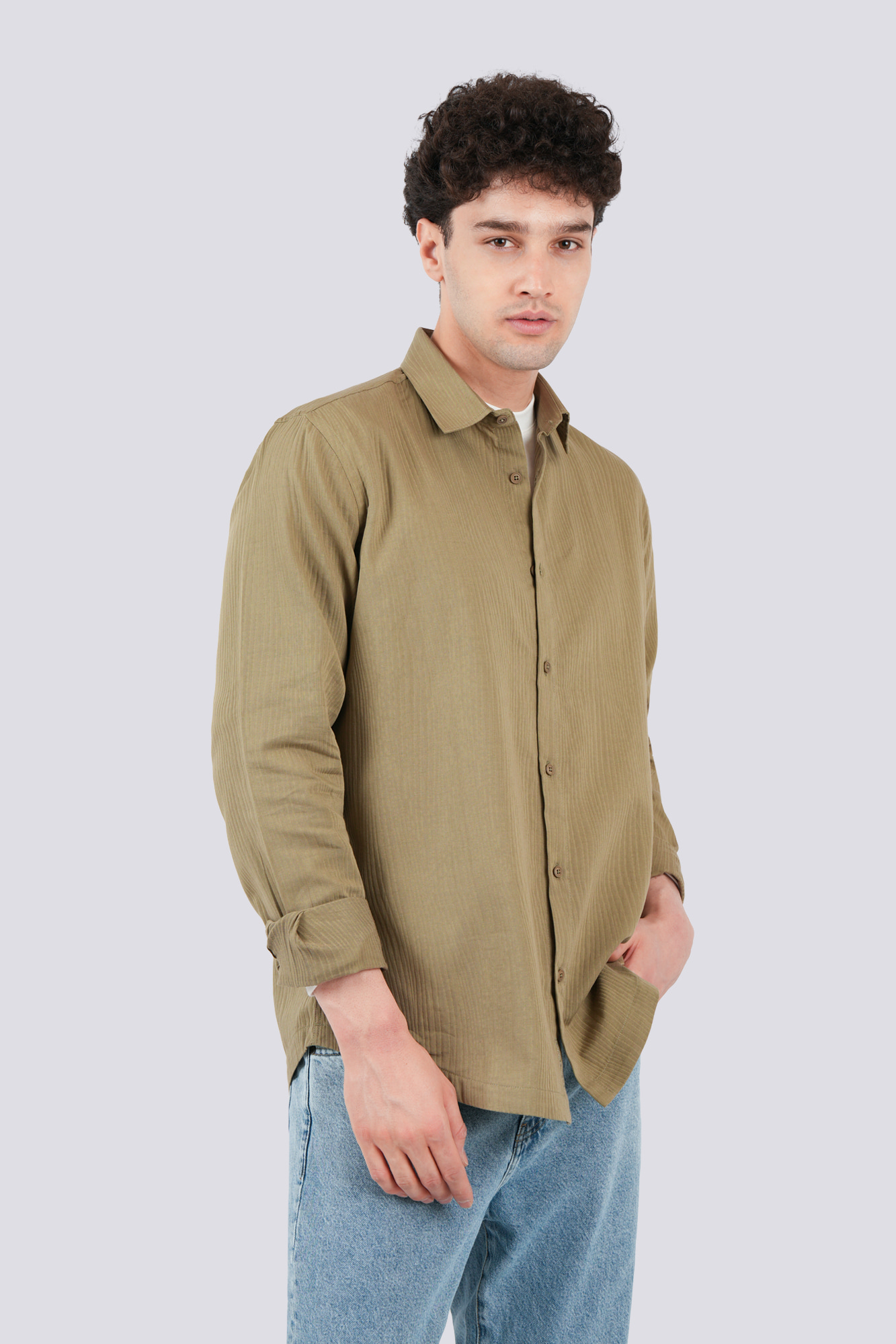 پیراهن آستین بلند ساده