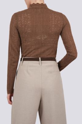 بلوز آستین بلند گیپور