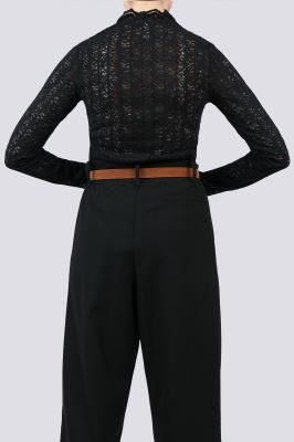 بلوز آستین بلند گیپور