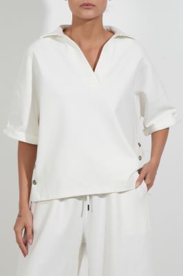 پولوشرت آستین کوتاه ساده